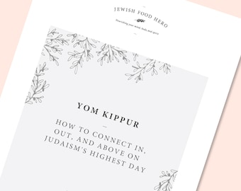 yom kippur prayer book pdf 2021
