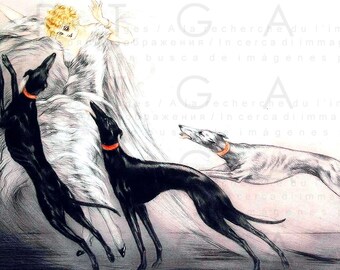 Saluki Dog A5 Writing Note Paper With Envelopes Handmade Craft Stationary