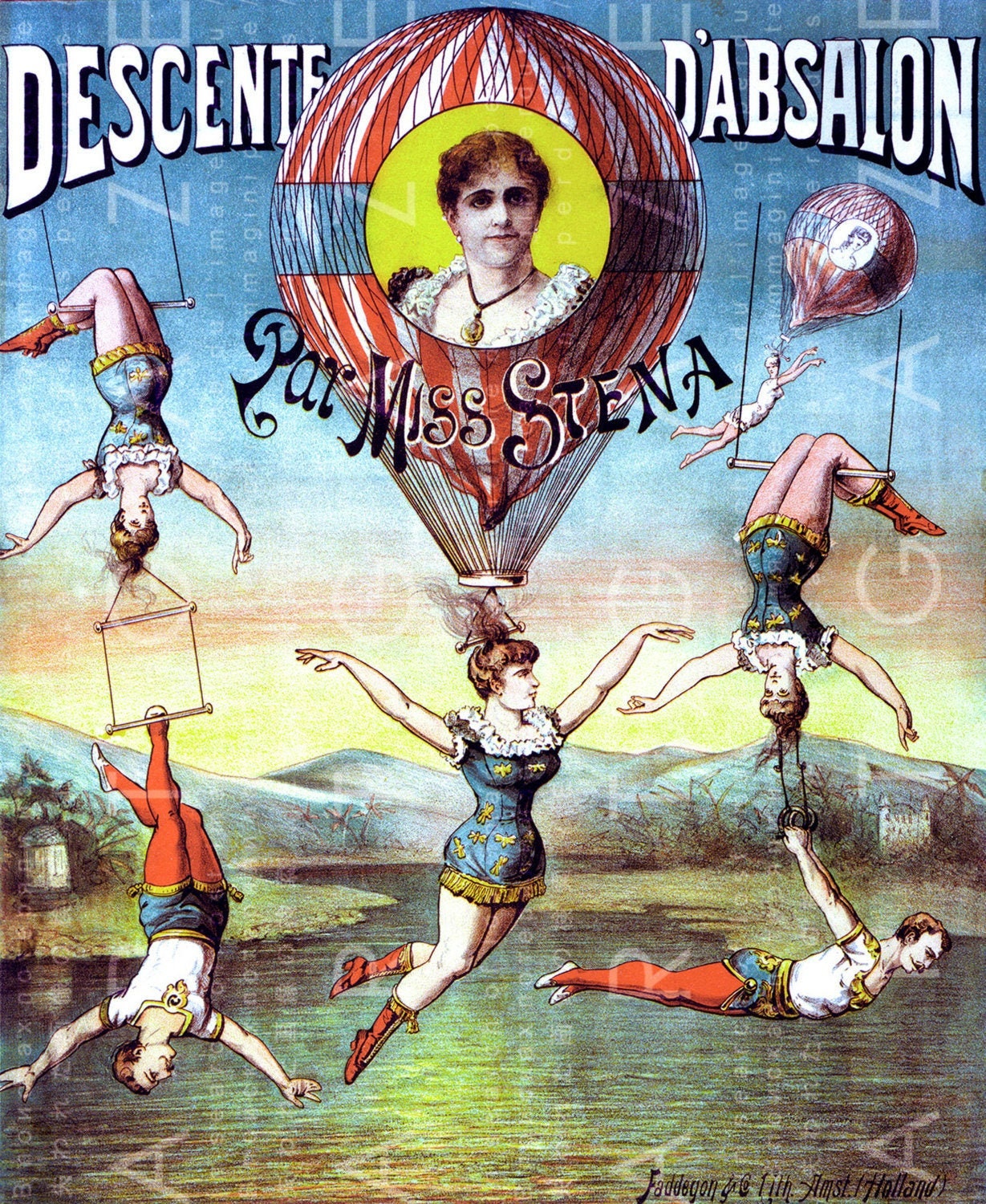 Ruth The Acrobat Vintage Sideshow Poster 11x14 Digital Print Ruth The Acrobat Vintage Sideshow Poster 11x14 Digital Print