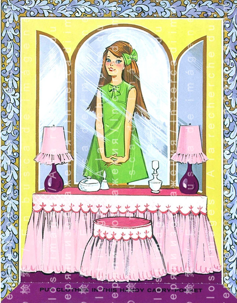 Printable Vintage Paper DOLLS BOOK Fashion Doll Dodi. 1960s Etsy