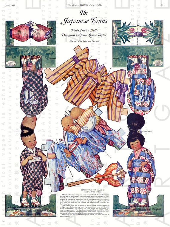 vintage paper dolls value