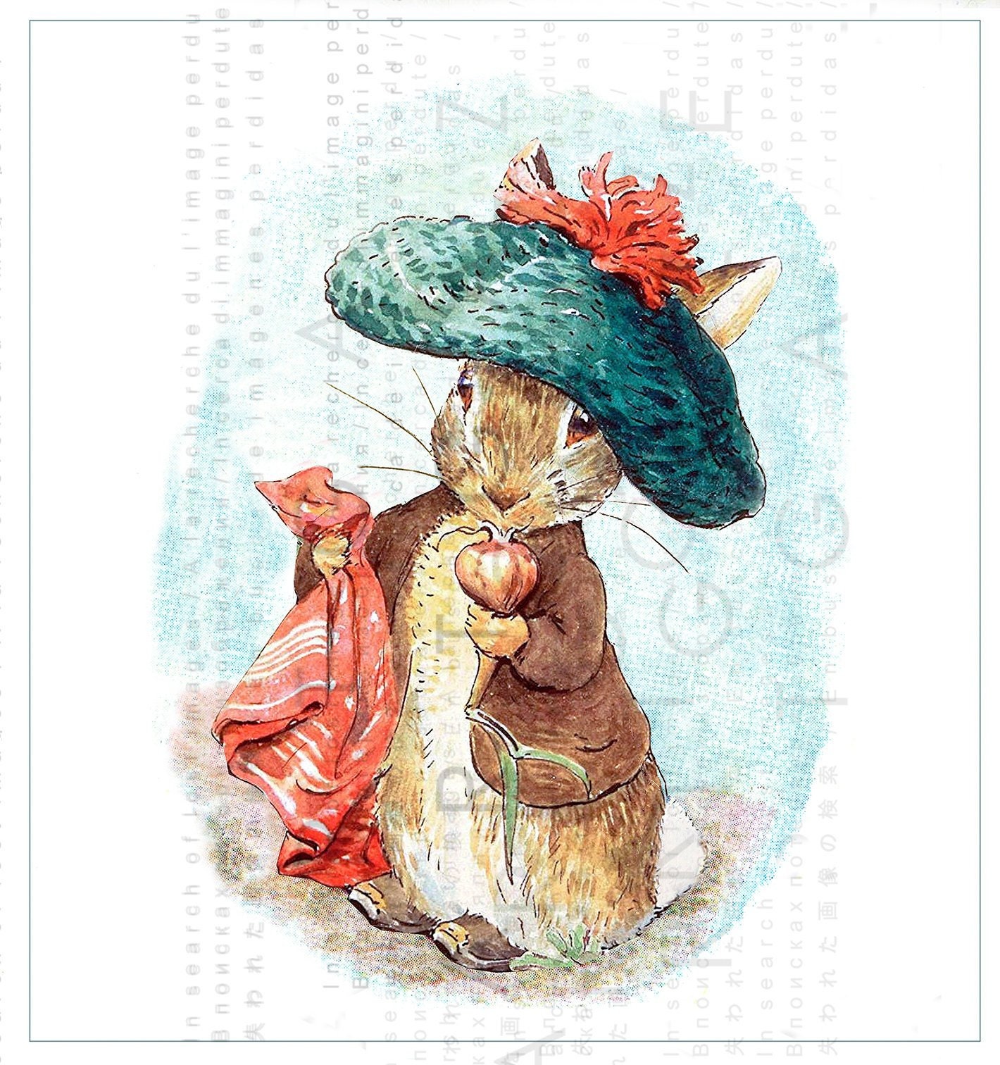 PETER RABBIT /& Friends Lovely Gift Tags Beatrix POTTER Printable Illustrations Peter Rabbit Images Digital Download.