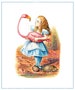 ALICE In Wonderland Printable Wall Art. Alice & The FLAMINGO Croquet Mallet. Victorian Alice By Tenniel. 