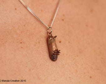 Unna the Nudibranch Pendant DIY (Jorunna parva "Sea Bunny") - 3D printed