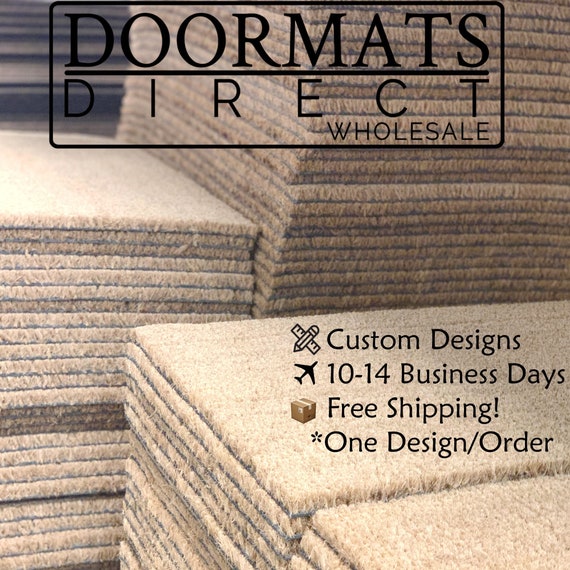 Wholesale Bulk Coir Personalized Doormats Free Shipping Doormats