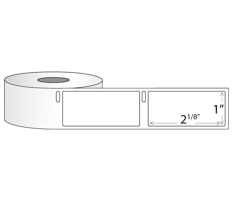 Pu&ograve; includere: Rullo di etichette adesive bianche con due etichette per foglio. Ogni etichetta misura 5,4 cm di larghezza e 2,5 cm di altezza.