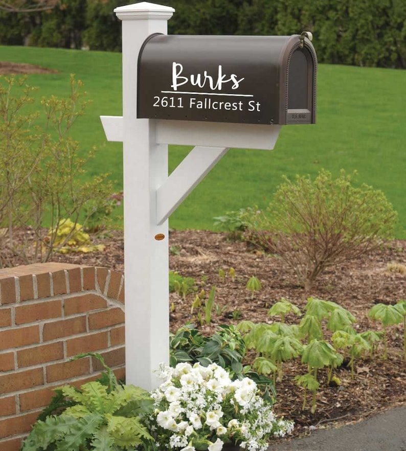 mailbox decals mailbox decals