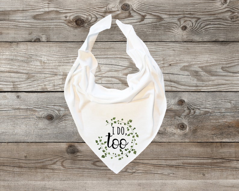 Baby of the Bride with flowers for Wedding Baby Bandana Bib