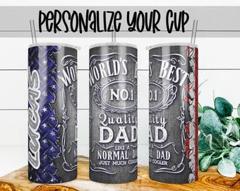 Custom Dad Gift, Personalized Coffee Tumbler