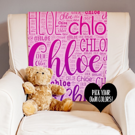 Couverture Personnalisee Pour Bebe Couverture Pour Bebe Etsy