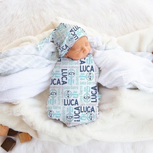 Personalized Baby Blanket Baby Milestone Blanket Custom Baby Blanket Baby Name Blanket Baby Shower Gift Personalized Baby Boy image 3