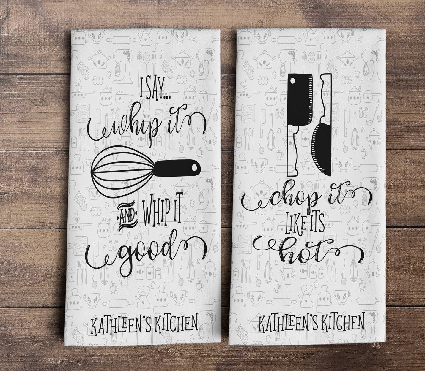 Funny Dish Towels Funny Kitchen Towels Housewarming Gift Etsy