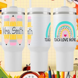 40oz Teacher Gift Teacher Appreciation Personalized Teacher Gifts Teacher Tumbler Personalized Tumbler 40oz TumblerPersonalized Teacher Gift