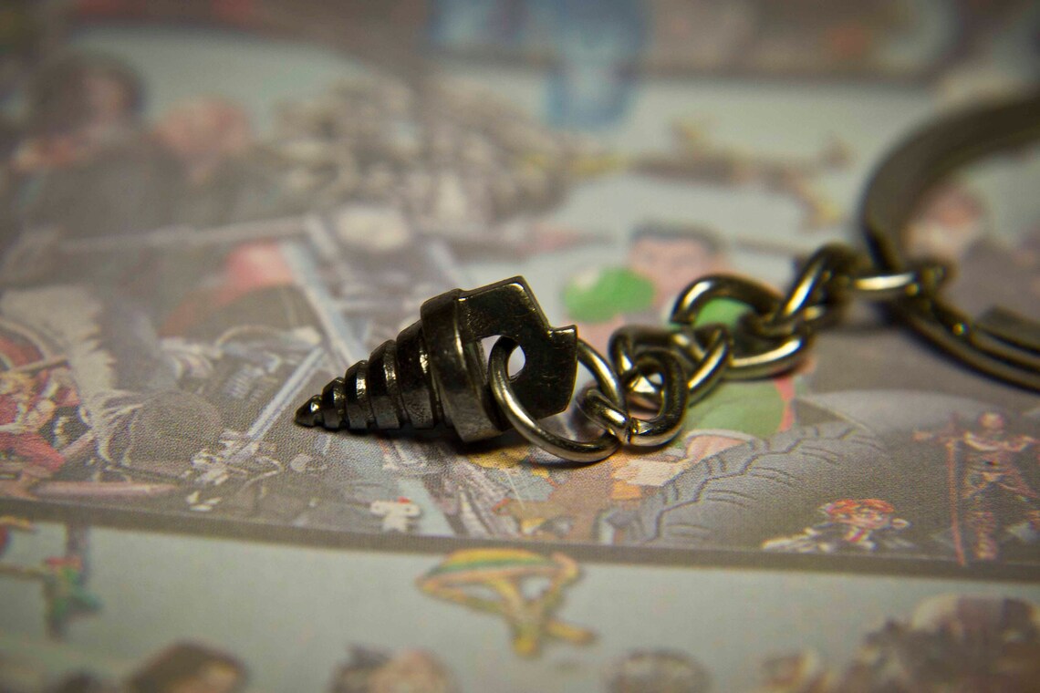 Tengen Toppa Gurren Lagann Drill necklace keychain Simon Etsy