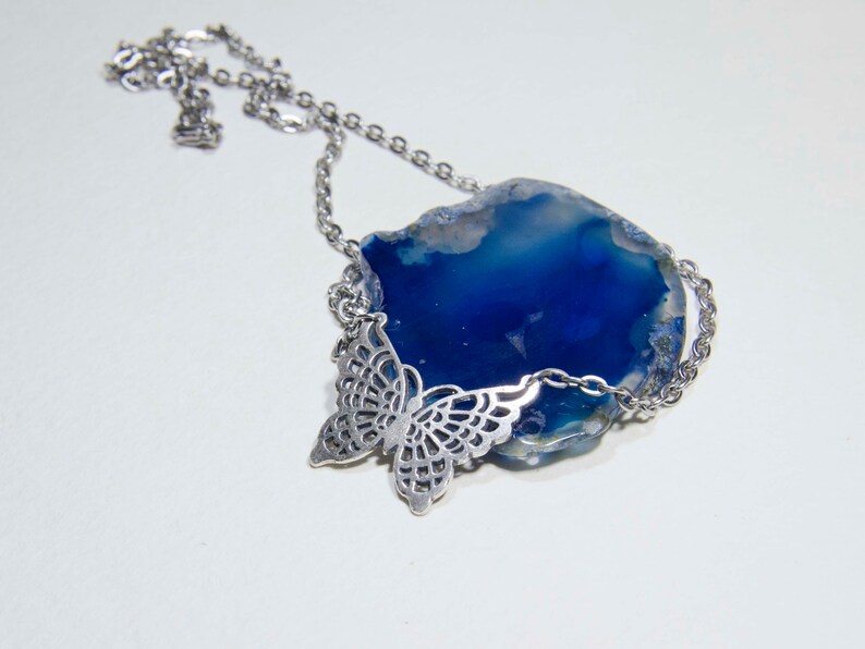 Butterfly Necklace / Monarch Butterfly pendant / Mamma Mia Etsy