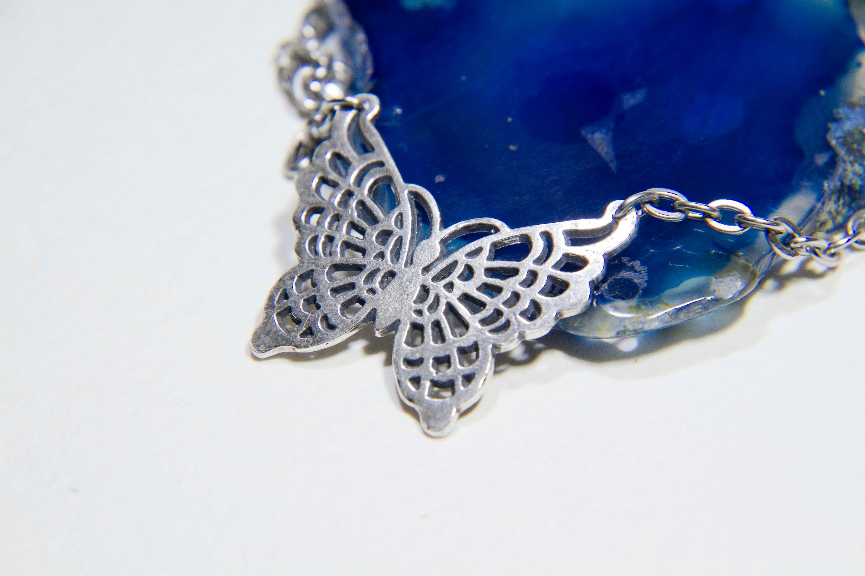 Butterfly Necklace / Monarch Butterfly pendant / Mamma Mia Etsy