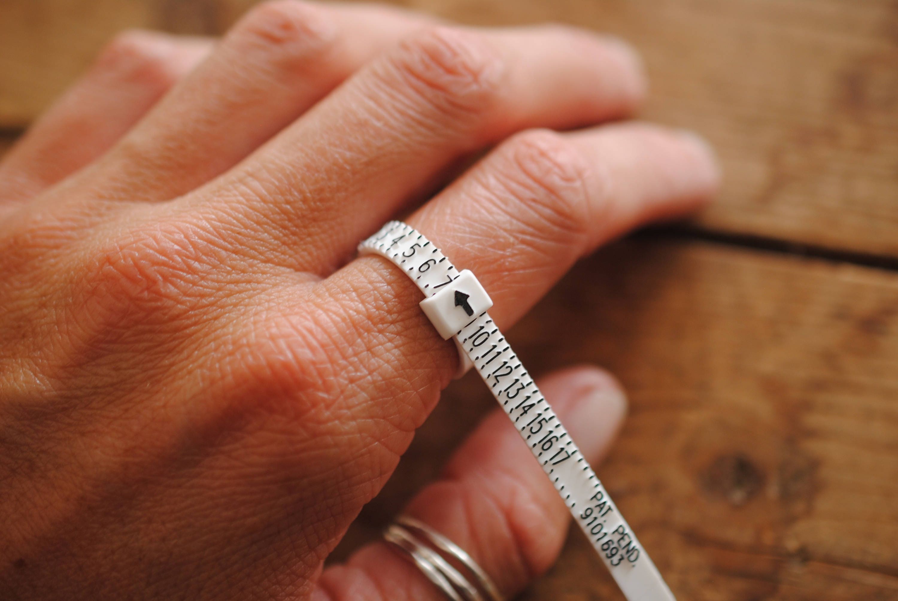 Little plastic ring sizer etsy