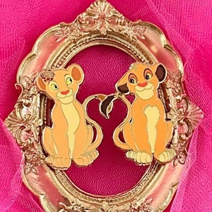 Disney Löwenkönige Simba & Nala &quot;&quot;Purrfect Together&quot;&quot; Fantasy Pin.&quot;