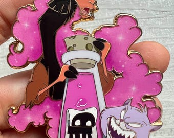 Alchemy of mischief - Kuzco & Yzma Fantasy pin