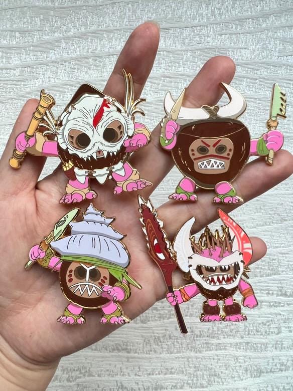 Kakamora Crew LE30 Jumbo Disney Moana Fantasy Pin - Etsy