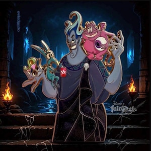 Evil Tails - Hades, smärta och panik fantasy-nål