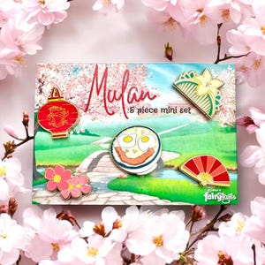 Disney Mulan Mini Fantasy Pins