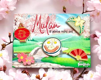 Disney Mulan Mini Fantasy Pins