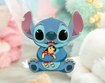 Cuddle Critters - Stitch Disney Fantasy Pin