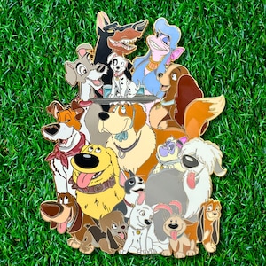 Canine Crew LE60 Jumbo Disney Dog Fantasy Pin