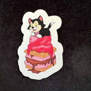 Sweet Tails Pinocchio Figaro sticker