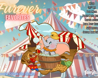 PREVENTA - Furever Favoritos Dumbo LE30 Disney Fantasy Pin