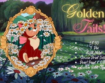 PREVENTA - Golden Tails Dinah LE30 Disney Fantasy Pin