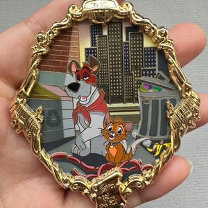 Oliver and Company Enamel Pin - Etsy