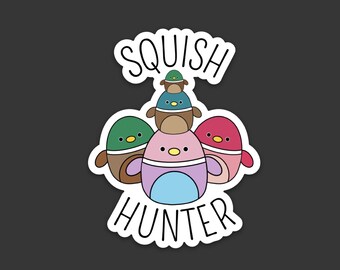 AVERY version Squish Hunter Fundraiser Sticker