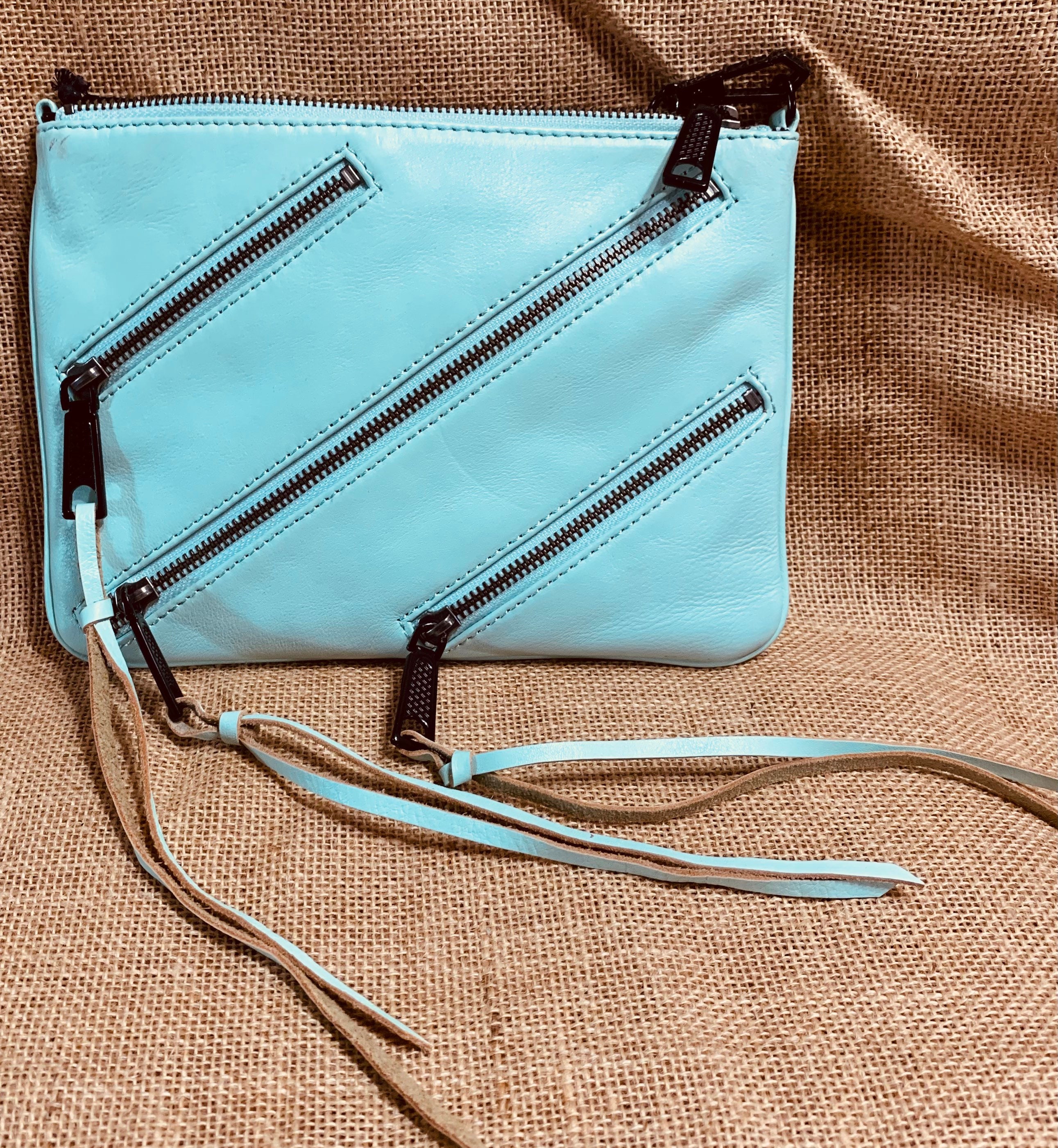 rebecca minkoff three zip crossbody