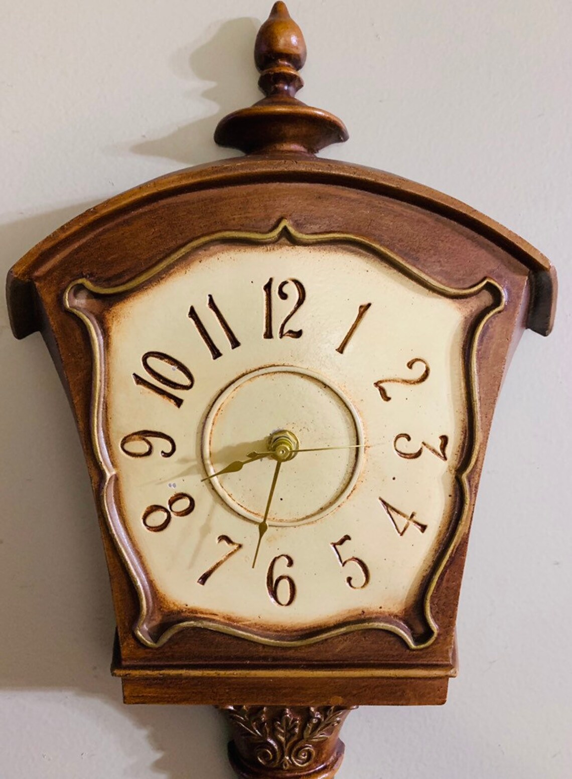 Rare Cast Metal Street LampDesign Wall Clock Sexton USA Etsy