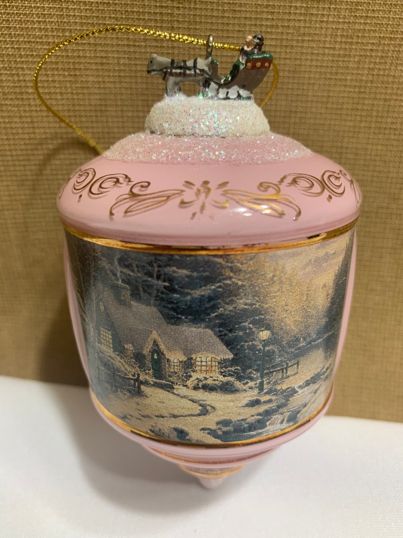Thomas Kinkade Christmas Ornaments