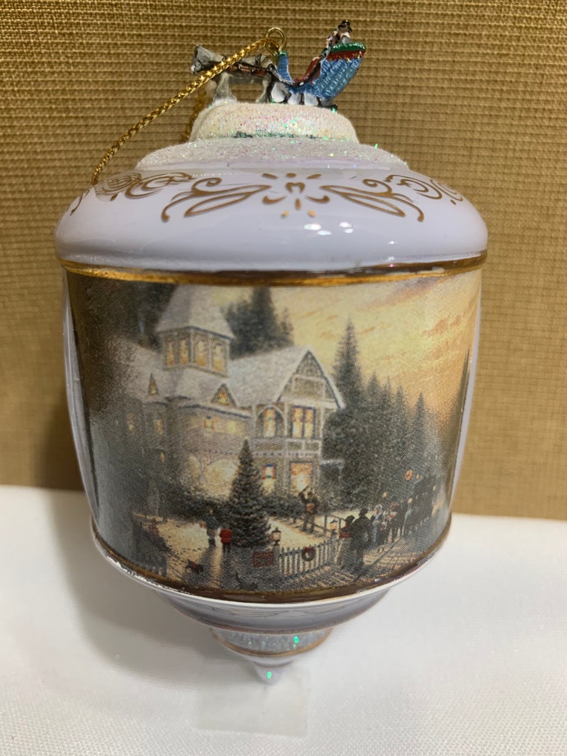 Thomas Kinkade Christmas Ornaments