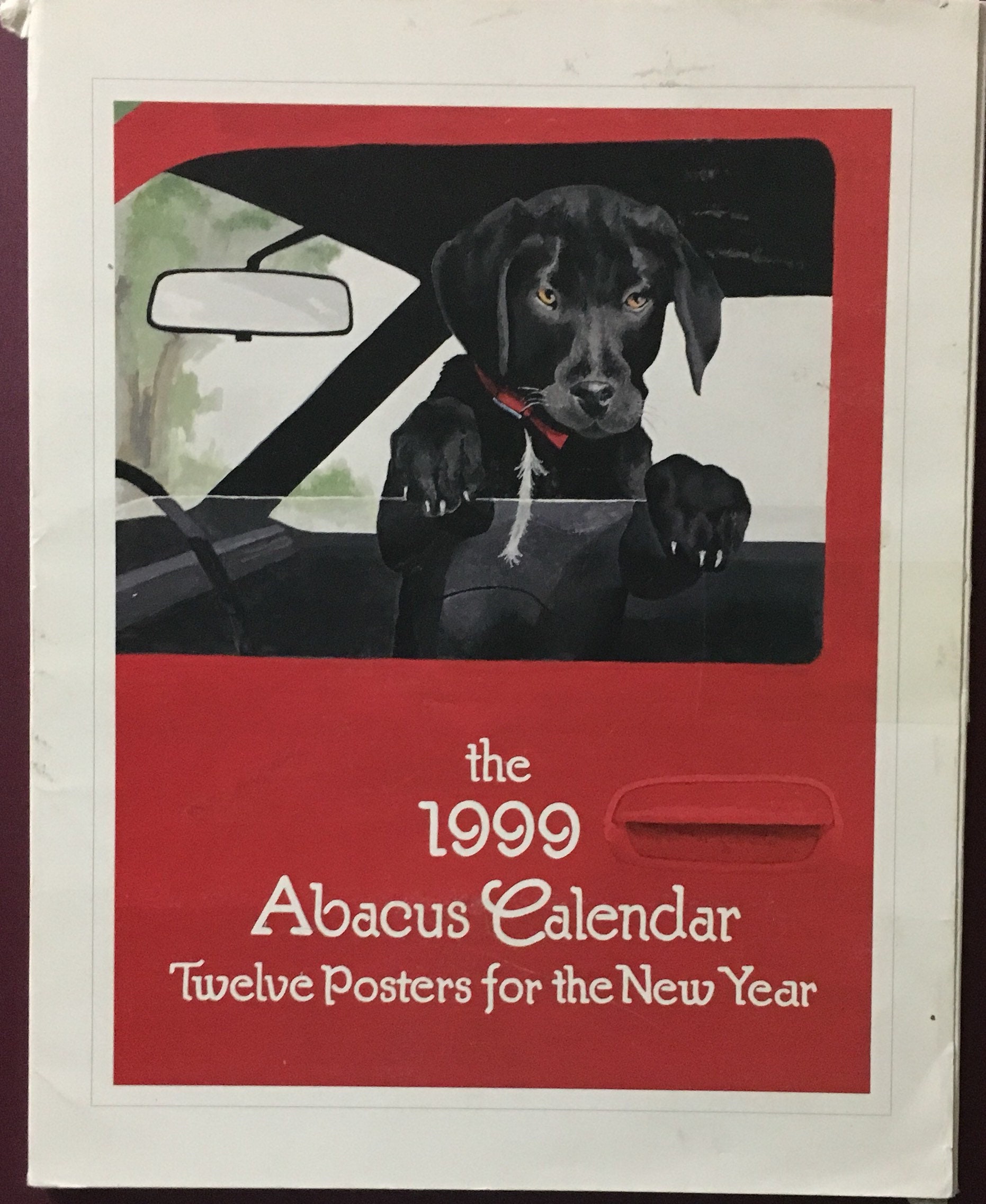 The 1999 Abacus Calendar by Dana Heacock. NOTE: Please Read - Etsy