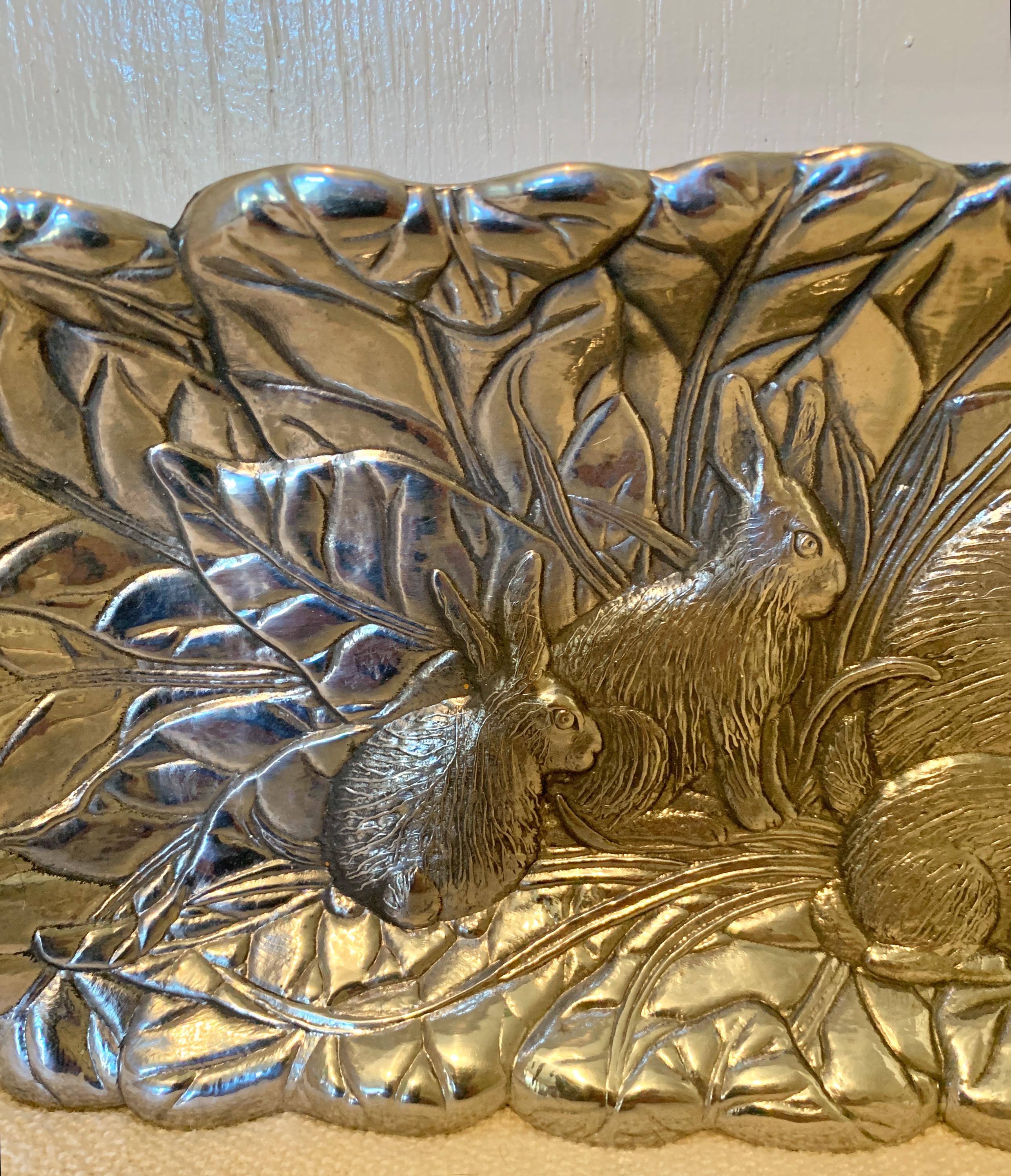 Arthur Court Bunny Rabbit Pewter 18.5