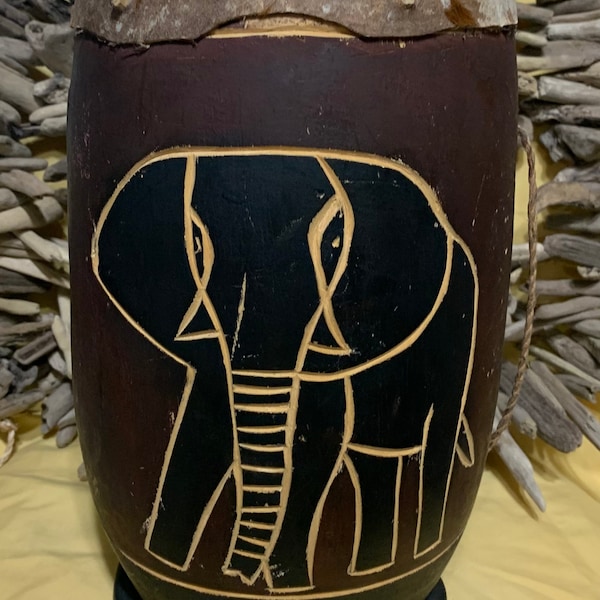 Animal Hide Drum Etsy