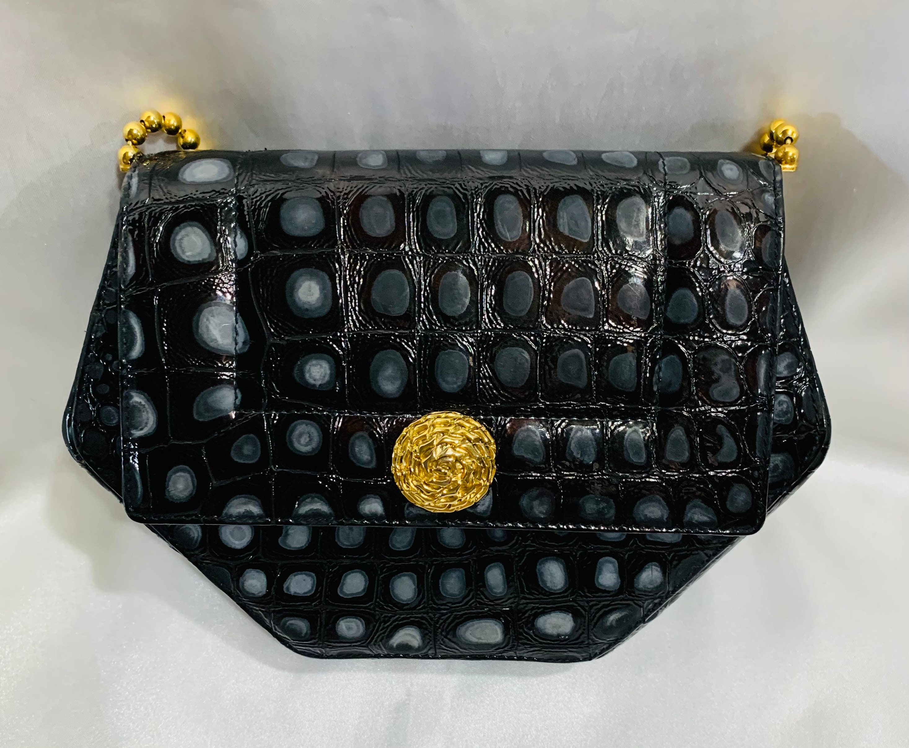 【美品】RODO ロド italy/ヴィンテージ /チェーン ショルダーバッグ Amazon.co.jp Rodo☆ロド☆チェーンショルダーバッグ : ファッション