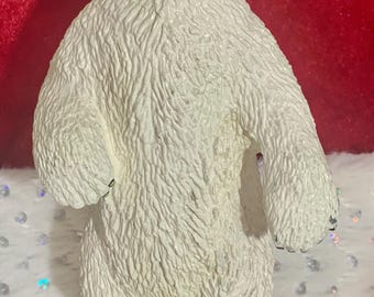 Standing Polar Bear, Safari Ltd., 1990.  NOTE: Please be sure to read entire description.