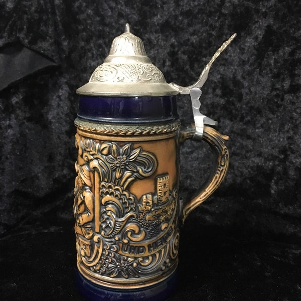 GERZ "Fourth Period" Beer Stein, circa 1940's - 1950's.