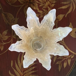 Vintage Murano Art Glass Starfish Small Bowl Sculpture, circa 1990&#39;s, Italy.  NOTE:  Please read entire description.