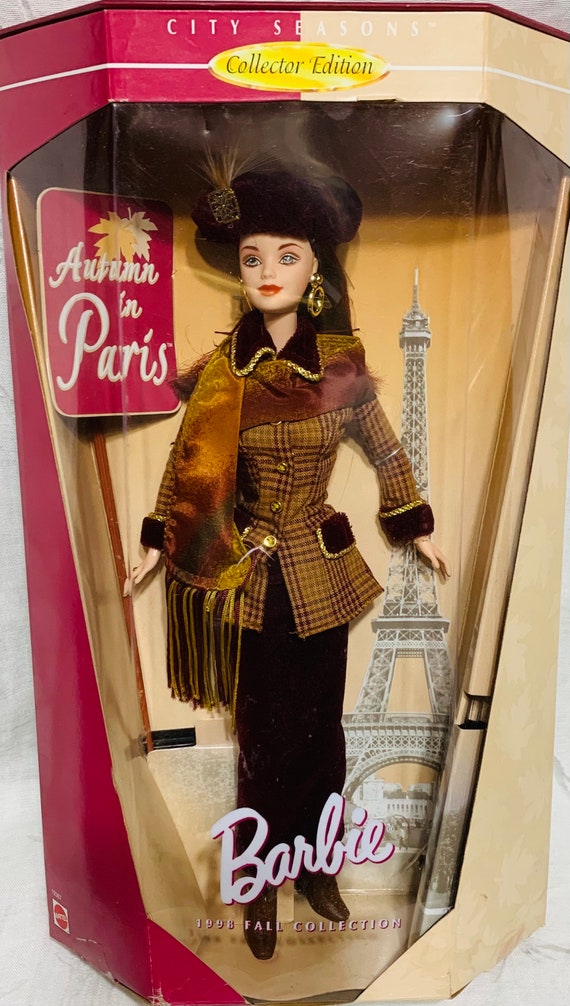 Barbie autumn in Paris Barbie Collectibles | Etsy