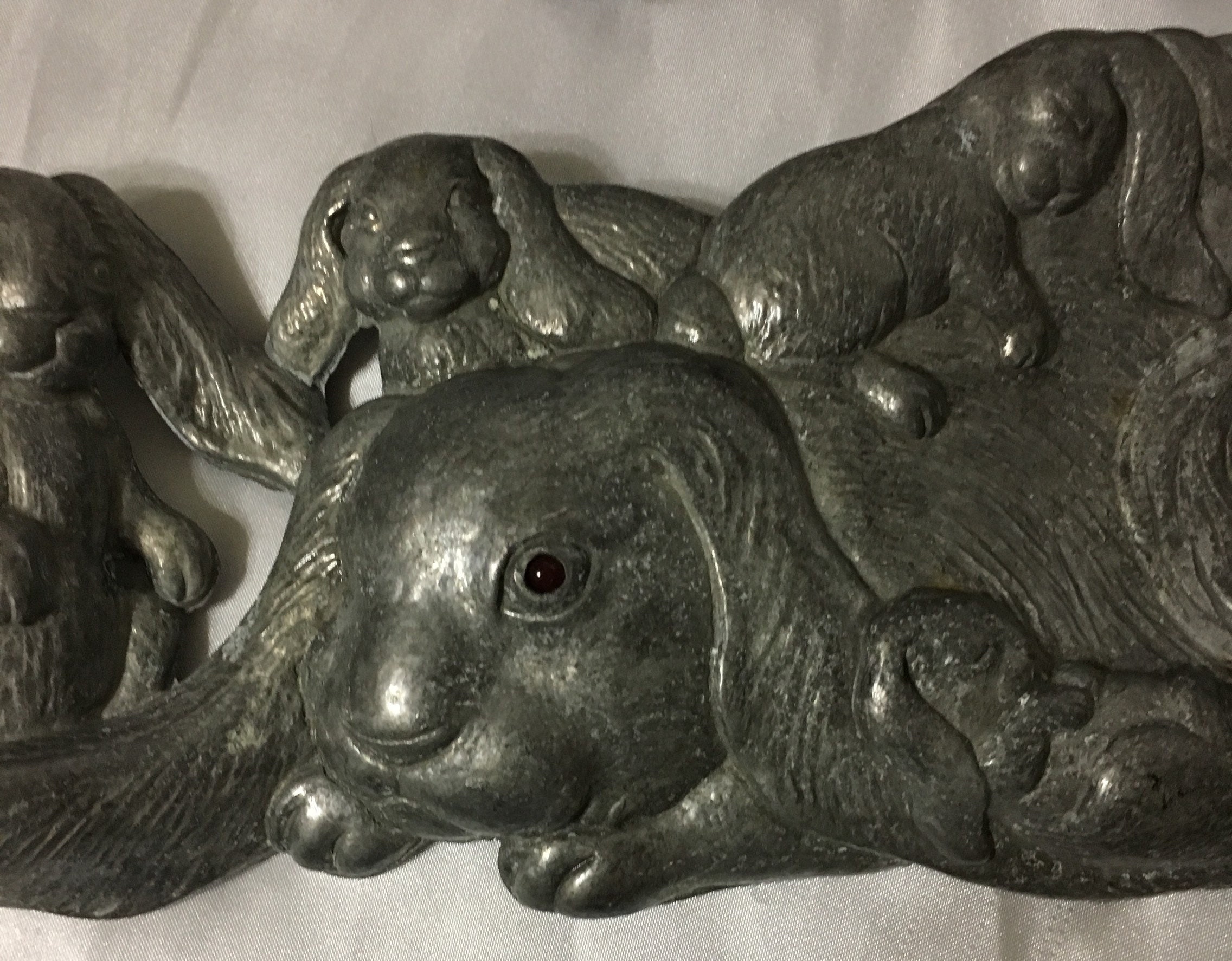 Arthur Court Rabbit With Bunnies Spoon Rest, Arthur Court 1994. NOTE ...