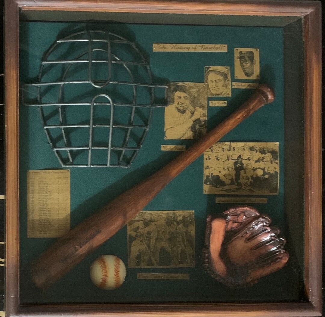 アンティーク　アメリカ　History of Baseball シャドーボックス il_1080xN.5112203248_r10z.jpg