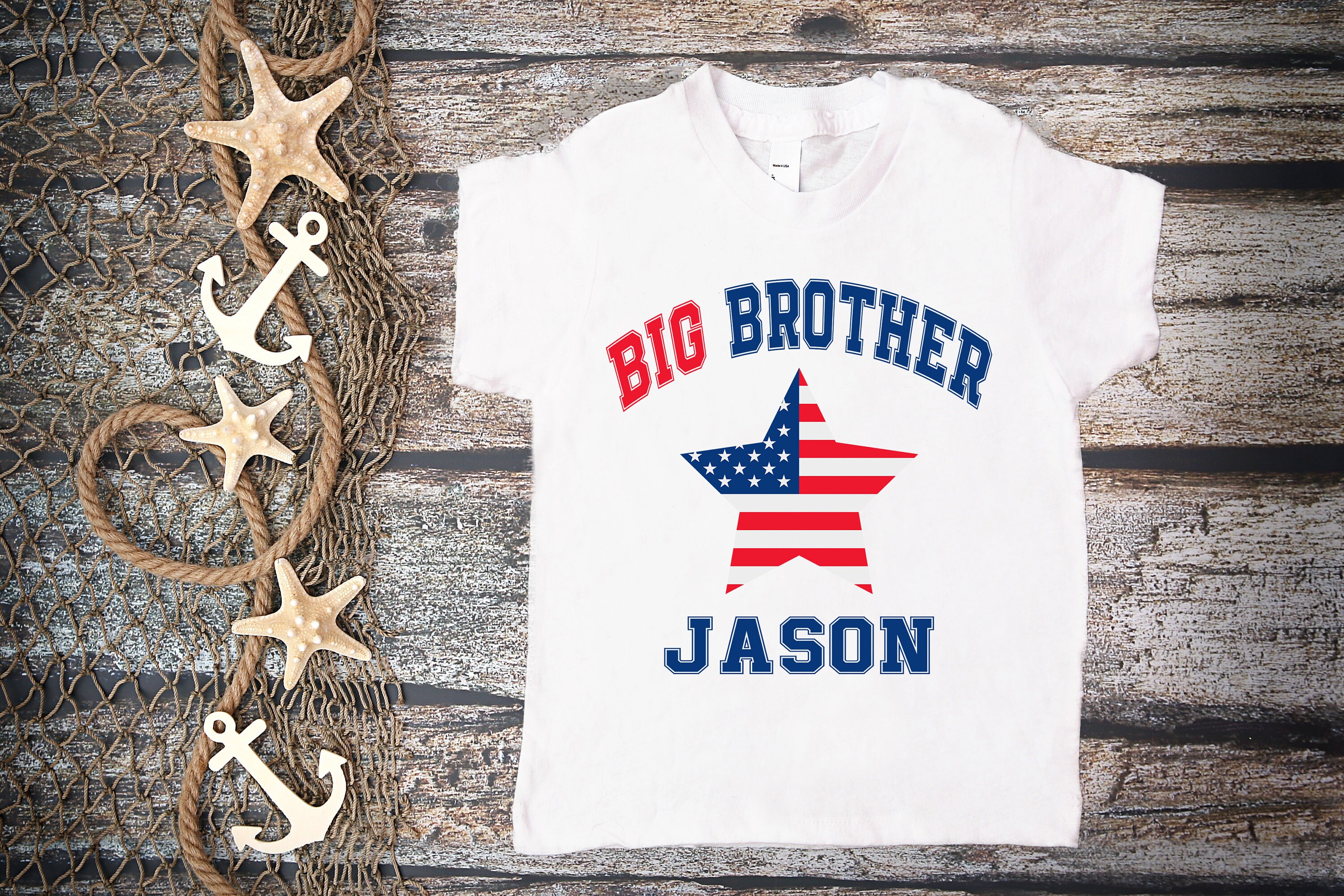 4th of july big brother shirt big brother 4th of july  etsy uk