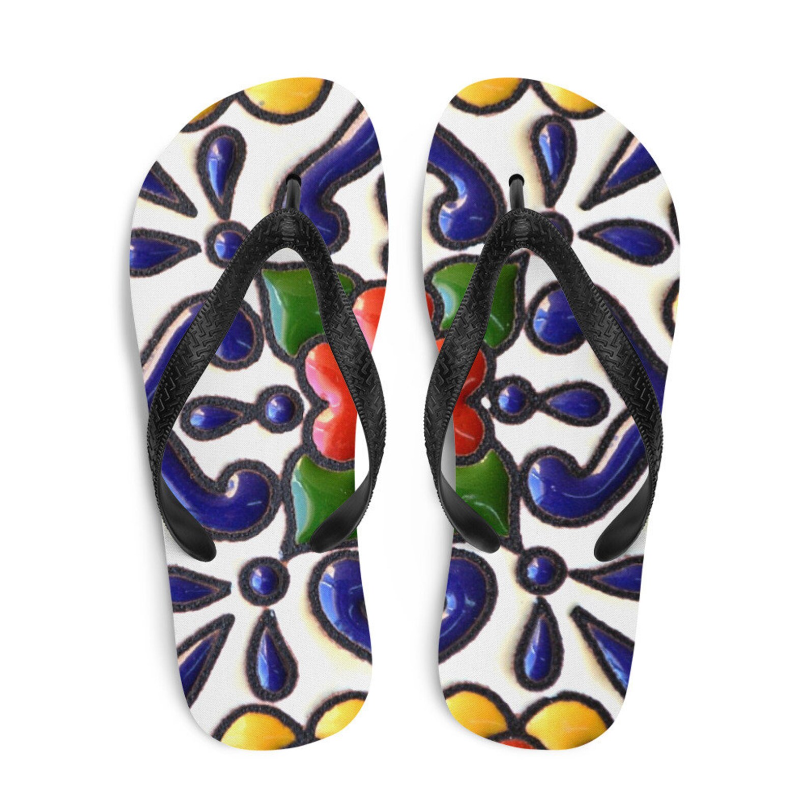 mexican leather flip flops